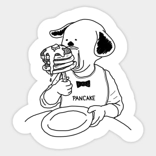 Pancake Dog Sticker